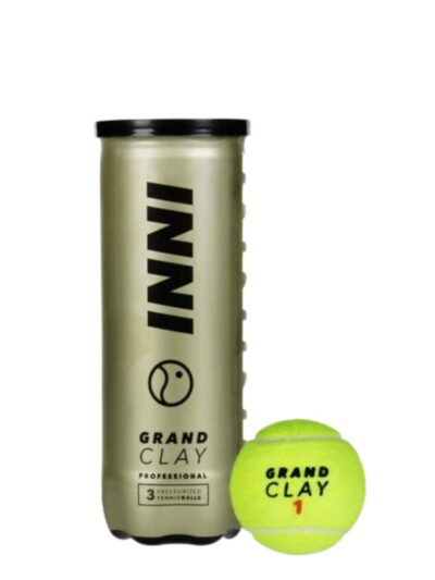 Bola de Tenis Inni Grand Clay Tubo Com 3 Bolas - ATPSHOP