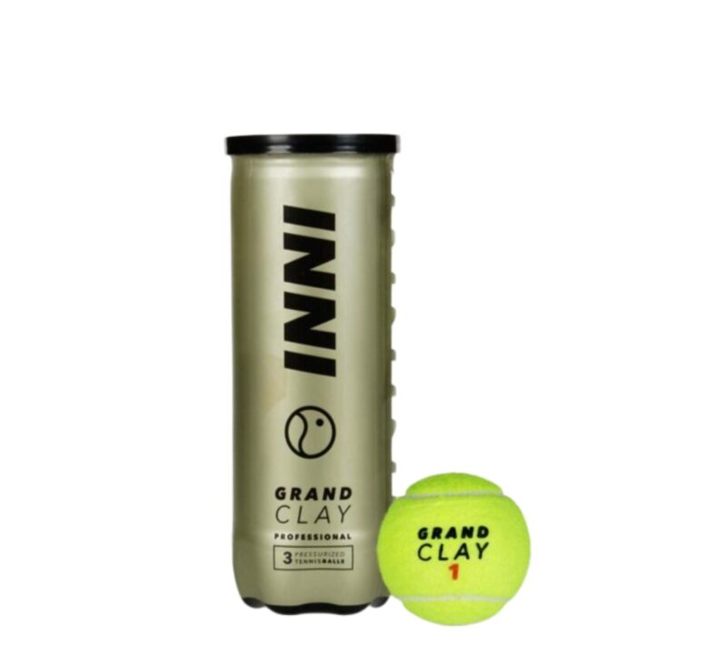 Bola de Tenis Inni Grand Clay Tubo Com 3 Bolas - ATPSHOP