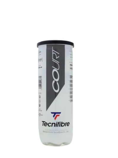 Bola de Tênis Tecnifibre Court Tubo Com 3 Bolas - ATPSHOP