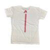 Camiseta AMA Degradê Feminina Branca e Vermelha - ATPSHOP