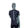 Camiseta AMA Lateral Feminina Preta e Cinza - ATPSHOP