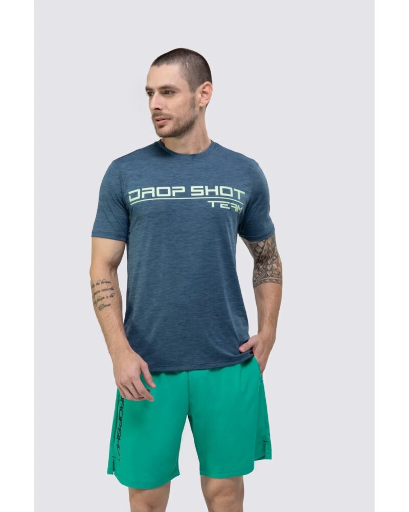 Camiseta Drop Shot Team 3.0 Azul Pátria - ATPSHOP