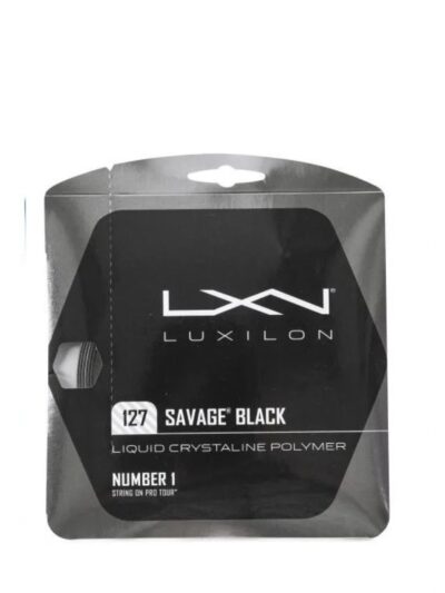 Corda Luxilon Savage Black 127 - ATPSHOP