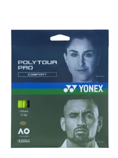 Corda Yonex Poly Tour Pro 1.20mm Amarela - ATPSHOP