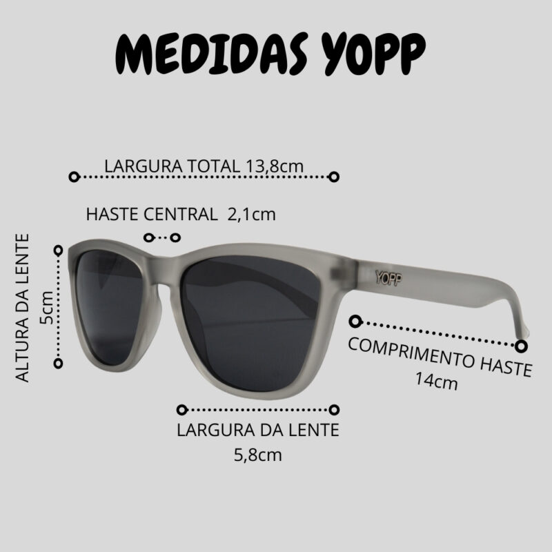 Óculos de Sol Polarizado Uv400 Manda Nude - ATPSHOP