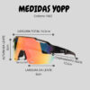 Óculos Yopp Ciclismo 1067 Lente Transparente - ATPSHOP
