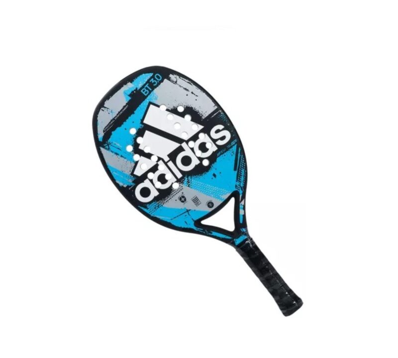 Raquete de Beach Tennis Adidas BT 3.0 Azul e Cinza - ATPSHOP