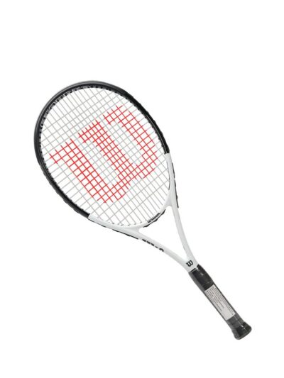 Raquete de Tênis Wilson Federer Tour XP 103 Preta e Branca - ATPSHOP