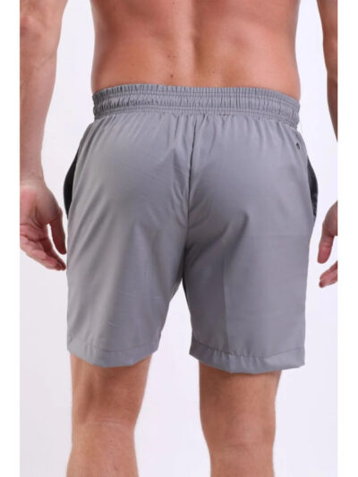 Short Head Masculino Microfibra 9 Polegadas Cinza Claro - ATPSHOP