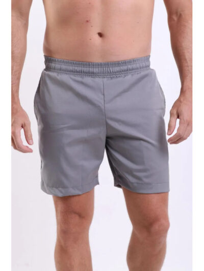 Short Head Masculino Microfibra 9 Polegadas Cinza Claro - ATPSHOP