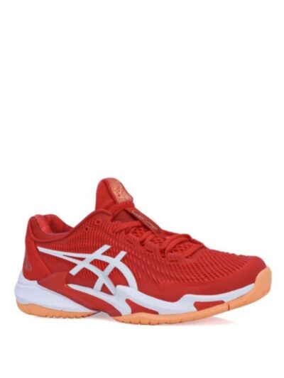 Tênis ASICS Court FF 3 All Court Novak Djokovic Vermelho e Branco - ATPSHOP