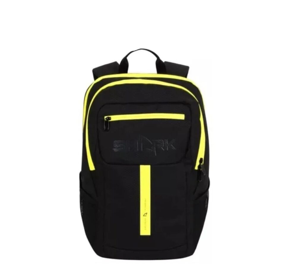 Mochila Shark Pro Preta e Amarela - ATPSHOP
