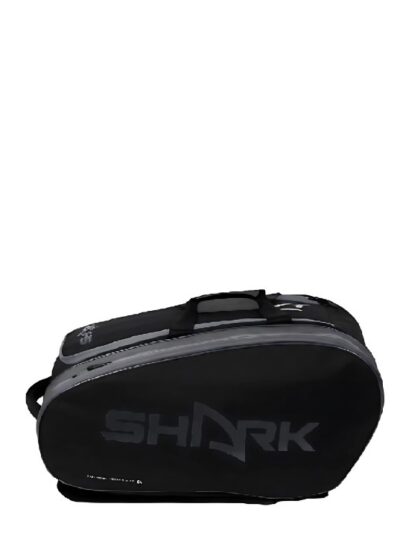 Raqueteira de Beach Tennis Shark Preta com Cinza 2023 - ATPSHOP