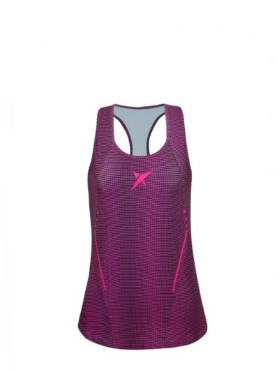 Regata Feminina Drop Shot Nicole 1.0 Rosa/Preto - ATPSHOP