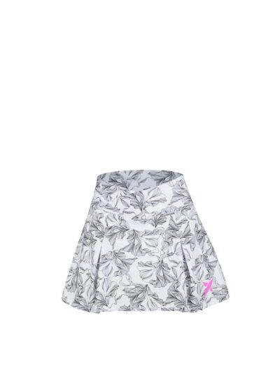 Short Saia Drop Shot Nicole 2.0 Branco/Preto - ATPSHOP