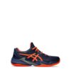 Tênis ASICS Court FF 3 Clay - Azul Marinho e Laranja - ATPSHOP