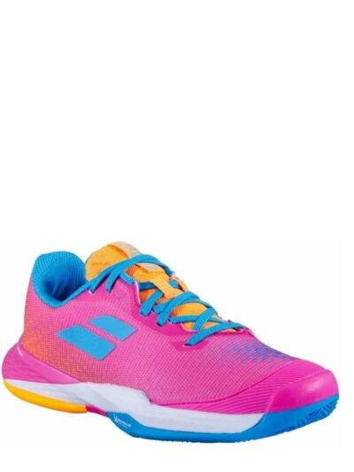 Tênis Babolat Jet Mach 3 Clay - Rosa, Azul e Laranja - ATPSHOP