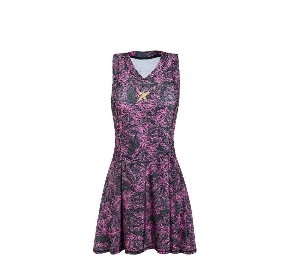 Vestido Drop Shot Nicole 2.0 Rosa/Preto - ATPSHOP