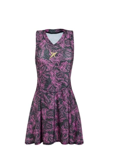 Vestido Drop Shot Nicole 2.0 Rosa/Preto - ATPSHOP