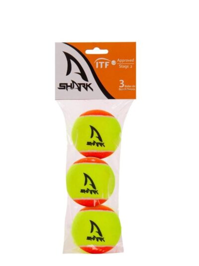 Bola de Beach Tennis Shark Pack com 3 Unidades - ATPSHOP