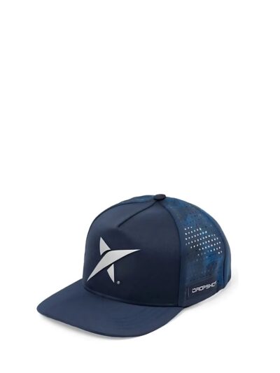 Boné Drop Shot Estrela Azul Marinho e Prata - ATPSHOP