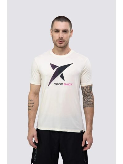 Camiseta DROP SHOT GAME 2.0 Off White - ATPSHOP