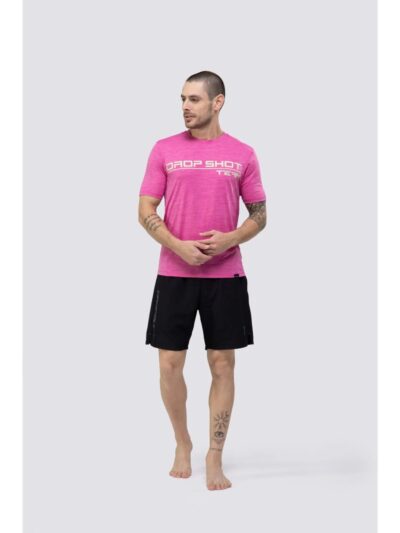 Camiseta DROP SHOT TEAM 3.0 Rosa Neon - ATPSHOP