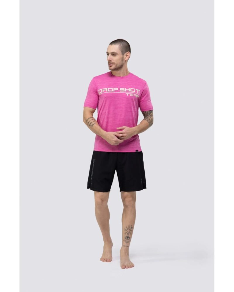 Camiseta DROP SHOT TEAM 3.0 Rosa Neon - ATPSHOP