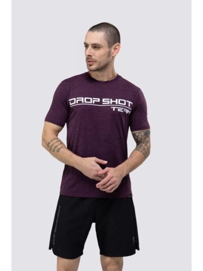 Camiseta DROP SHOT TEAM 3.0 Roxo - ATPSHOP