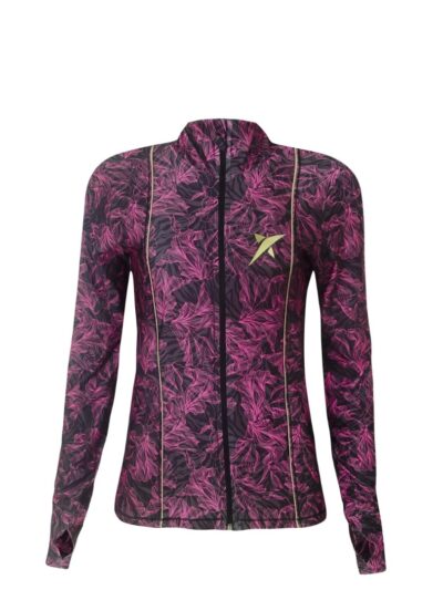 Casaco ﻿﻿Quebra Vento Drop Shot Nicole 2.0 Rosa/Preto - ATPSHOP