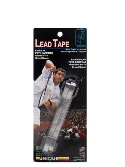 Chumbo Unique Lead Tape Pete Sampras Prata - ATPSHOP