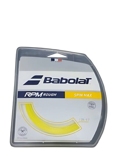 Corda Babolat RPM Rough 1.25 mm - Amarela - ATPSHOP