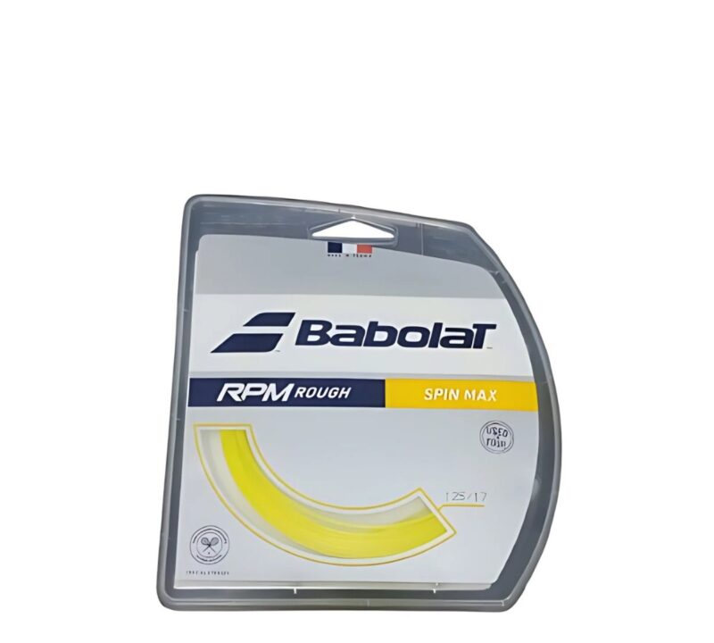 Corda Babolat RPM Rough 1.25 mm - Amarela - ATPSHOP