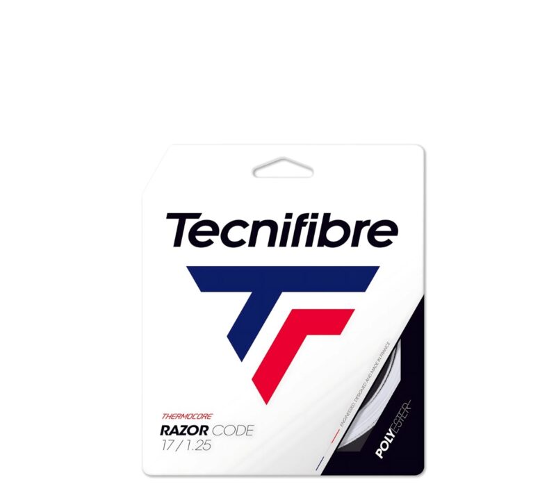 Corda Set Razor Code 1,25 Branco Tecnifibre - ATPSHOP