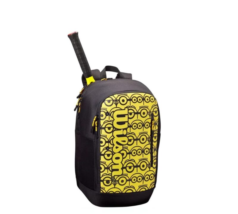 Mochila Wilson Tour Minions Preta e Amarela - ATPSHOP