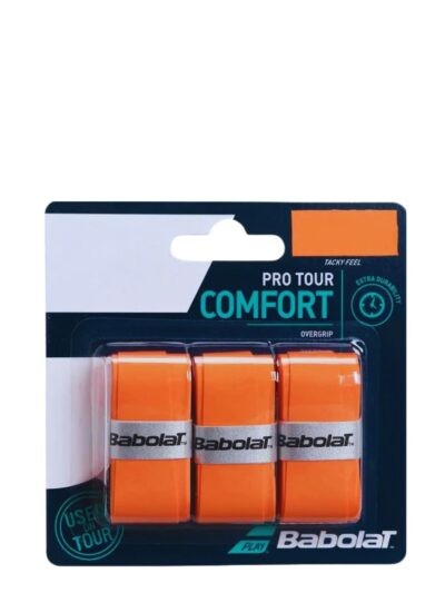 Overgrip Babolat Pro Tour Comfort Laranja - ATPSHOP