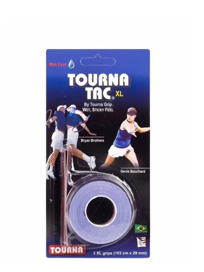 Overgrip Unique Tourna Tac XL Azul com 3 Unidades - ATPSHOP