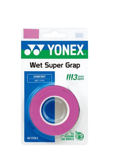 Overgrip Yonex Wet Super Grap Pink - ATPSHOP