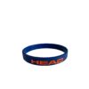 Pulseira Head Silicone Marinho e Laranja - ATPSHOP