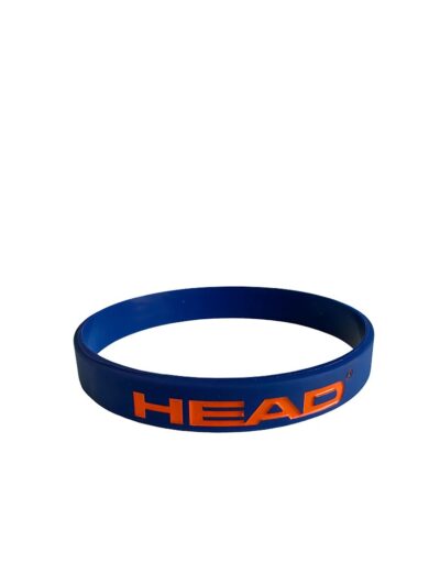 Pulseira Head Silicone Marinho e Laranja - ATPSHOP