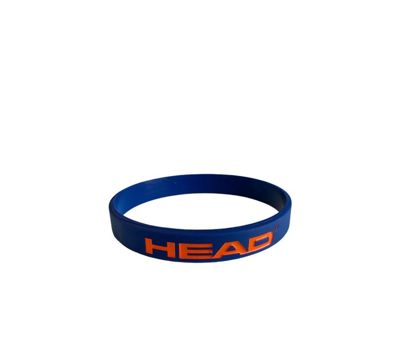 Pulseira Head Silicone Marinho e Laranja - ATPSHOP