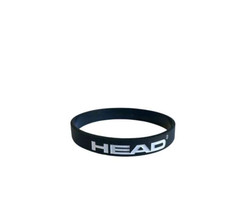 Pulseira Head Silicone Preta - ATPSHOP
