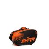 Raqueteira de Beach Tennis Shark Preta e Laranja - ATPSHOP