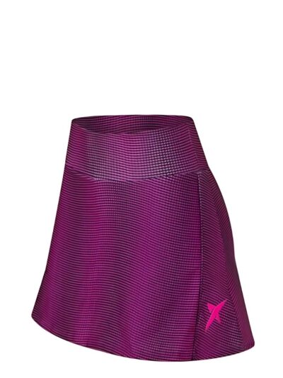 Short Saia Drop Shot Nicole 1.0 Rosa/Preto - ATPSHOP