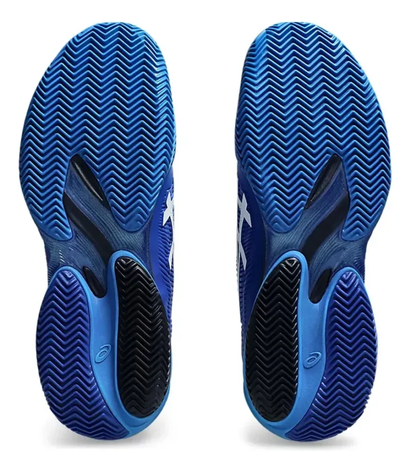 Tênis Asics Court FF 3 Novak ALL COURT Azul e Prata - ATPSHOP