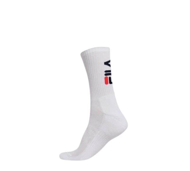 Meia Cano Alto Fila Letter Unissex - Branco - ATPSHOP