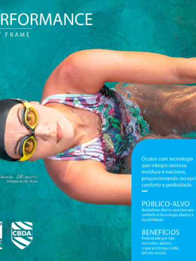 Óculos de Natação Speedo Tornado - Roxo/ Rosa - ATPSHOP