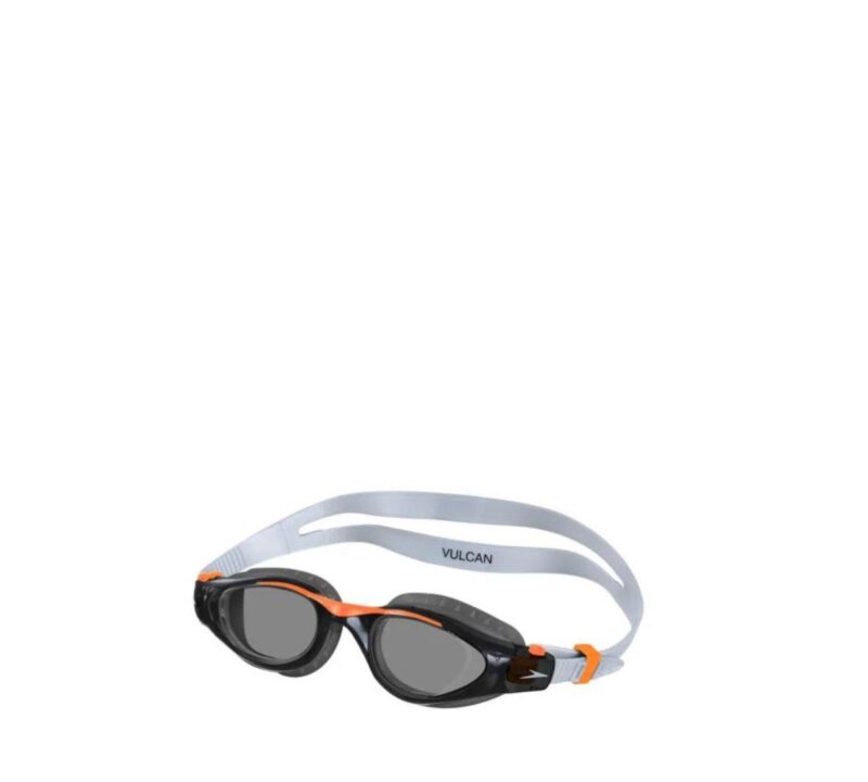 Óculos de Natação Speedo Vulcan Preto E Laranja - Onix Fumê - ATPSHOP