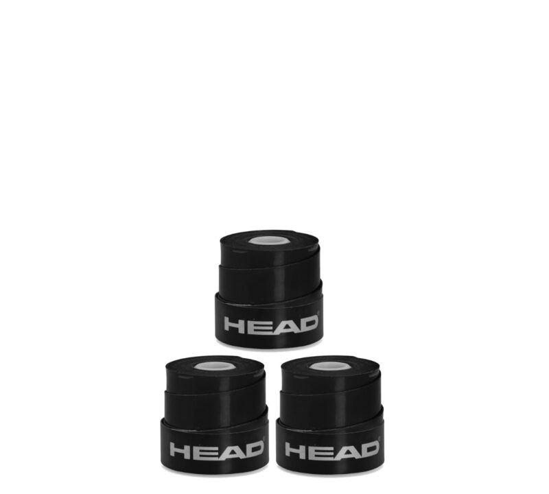 Overgrip Head Xtreme Soft Preto - Pack com 3 Unidades - ATPSHOP