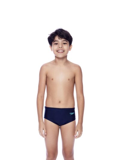 Sunga Solid Infantil Speedo - Azul Marinho - ATPSHOP